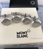 Low Price Copy Montblanc Classique Men's Cufflinks Round